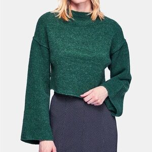 Free People Green Women's Sweater